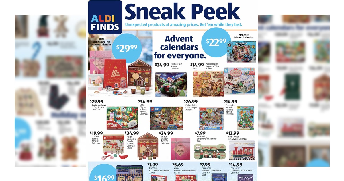 Aldi Weekly Ad (11/4/26 - 11/10/26) Sneak Peek