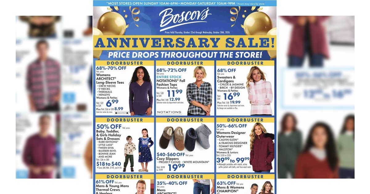 Boscov's Ad (10/22/26 - 10/28/26) Weekly Preview!