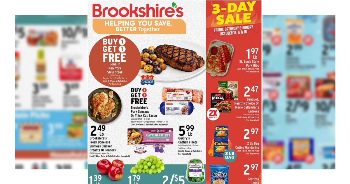 Brookshire's Ad (10/14/26 – 10/20/26) Weekly Preview