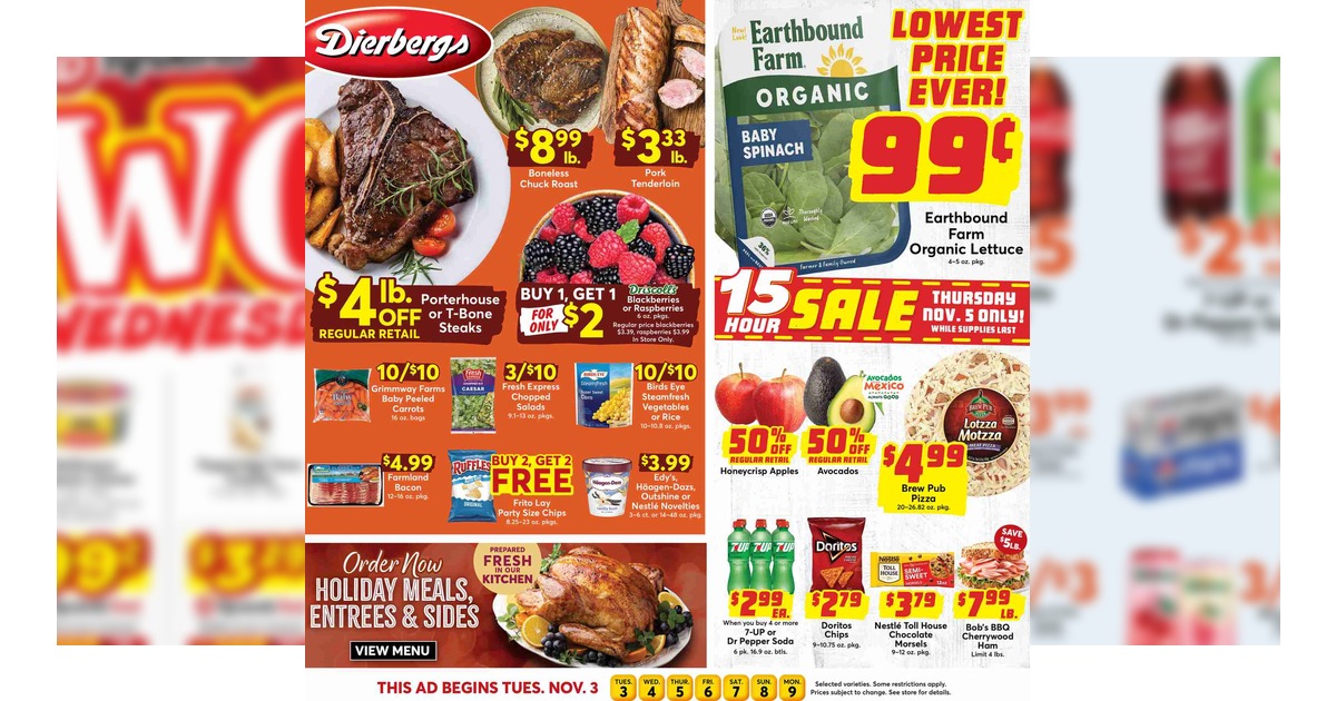 Dierbergs Ad (11/3/26 - 11/9/26) Weekly Preview