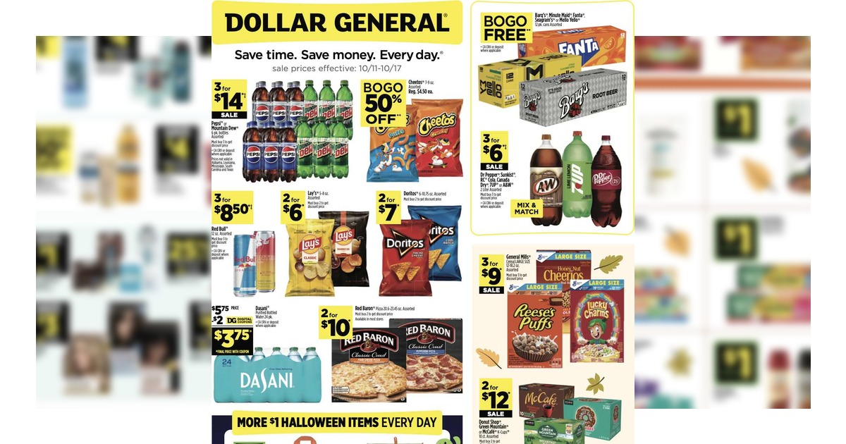 Dollar General Ad (10/11/26 - 10/17/26) Weekly Preview!