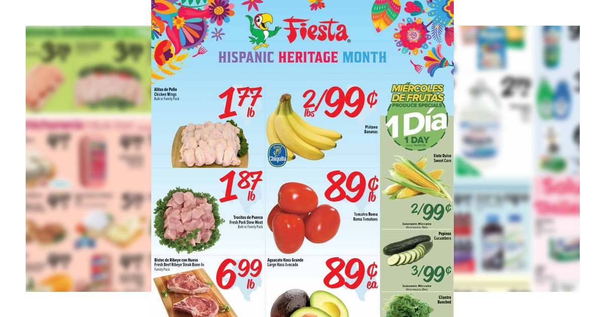 Fiesta Weekly (10/7/26 – 10/13/26) Ad Preview