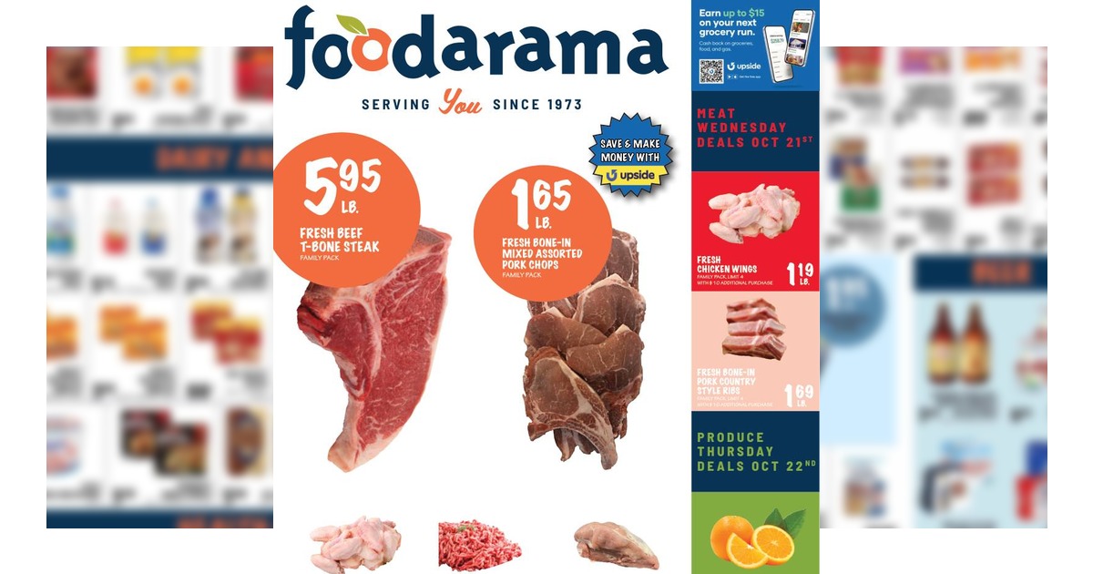 Foodarama Weekly Ad (10/21/26 – 10/27/26) Early Preview