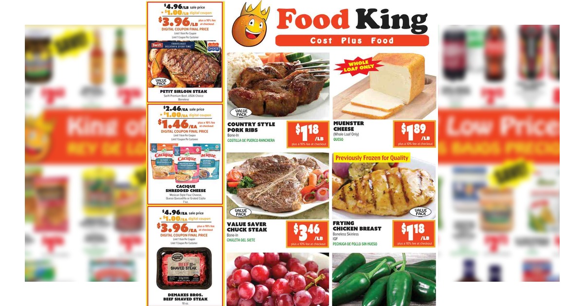 Food King Ad (10/7/26 – 10/13/26) Weekly Preview