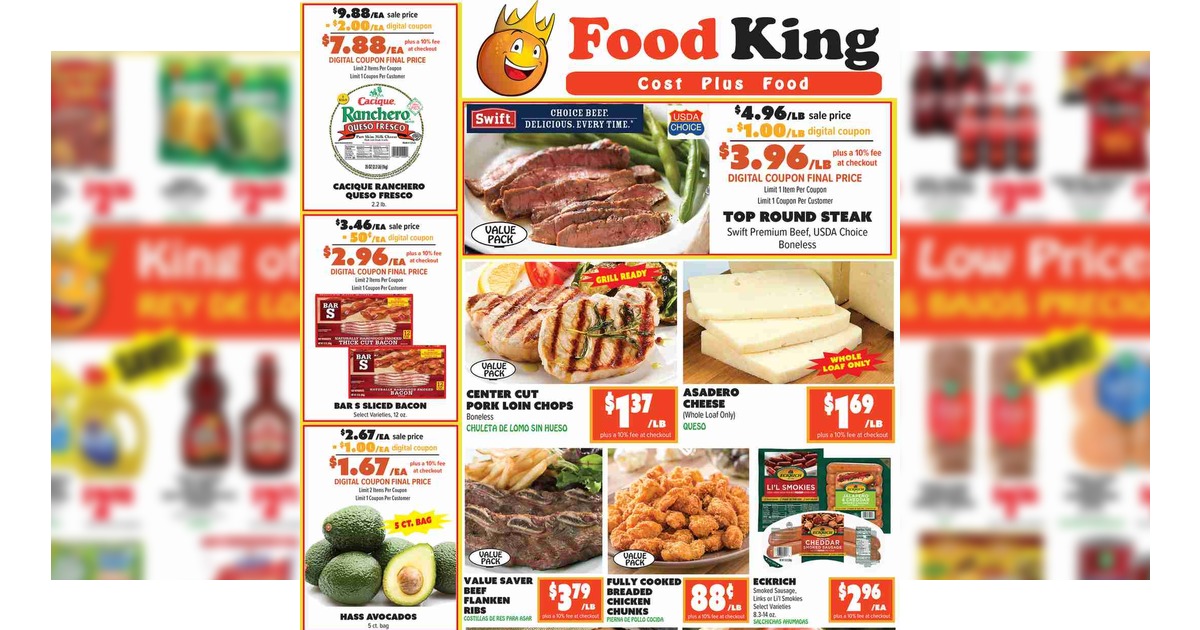 Food King Ad (10/14/26 – 10/20/26) Weekly Preview