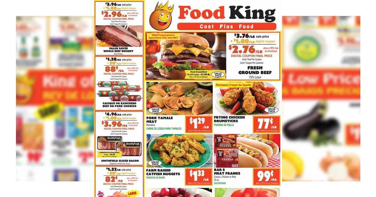 Food King Ad (10/21/26 – 10/27/26) Weekly Preview