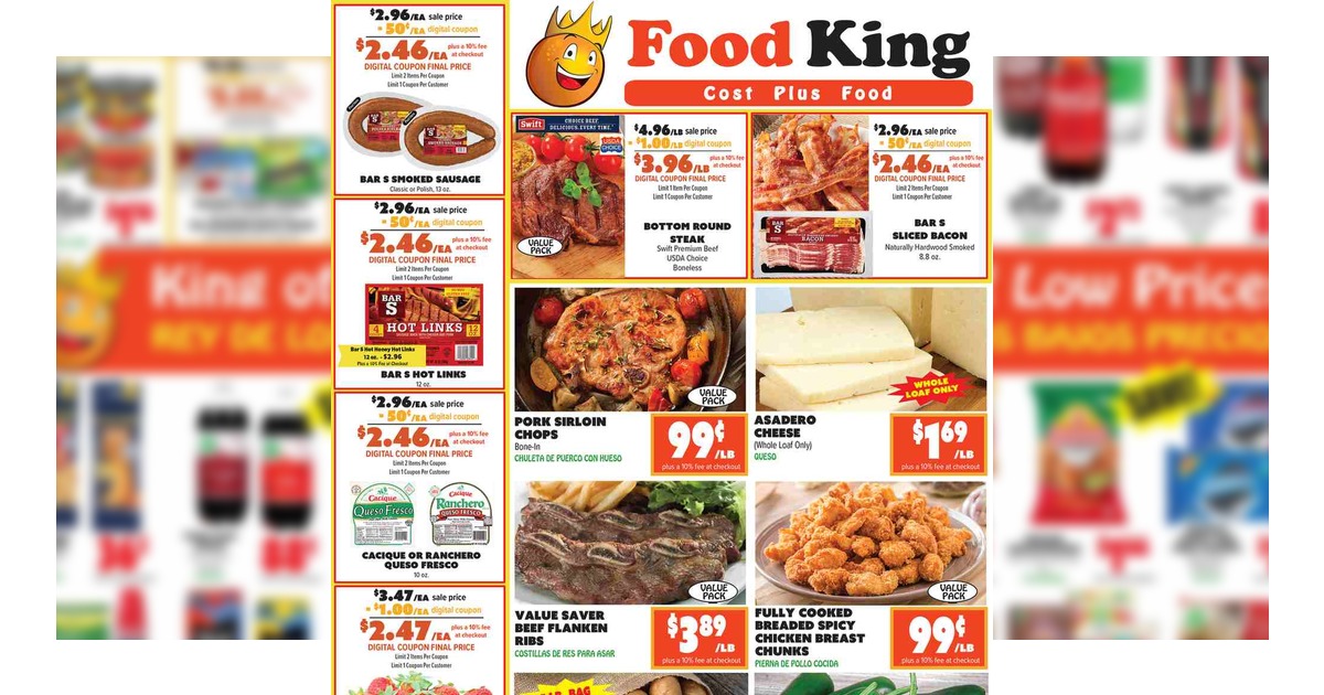 Food King Ad (10/28/26 – 11/3/26) Weekly Preview