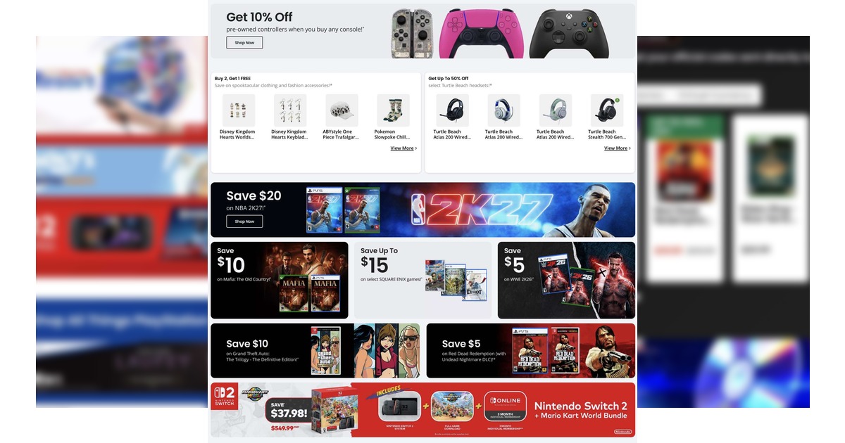 GameStop Weekly Ad (10/25/26 - 10/31/26) Preview!