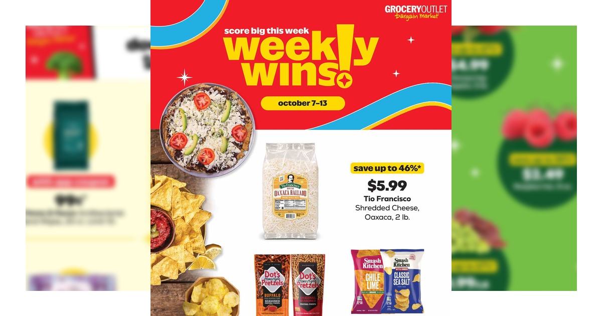 Grocery Outlet Weekly (10/7/26 – 10/13/26) Ad Preview!