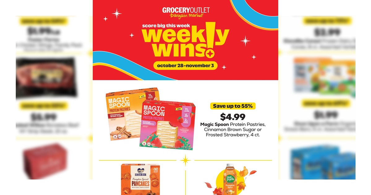 Grocery Outlet Weekly (10/28/26 – 11/3/26) Ad Preview!