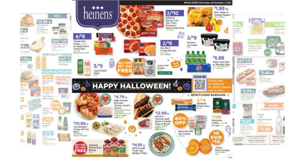Heinen's Weekly (10/28/26 – 11/3/26)