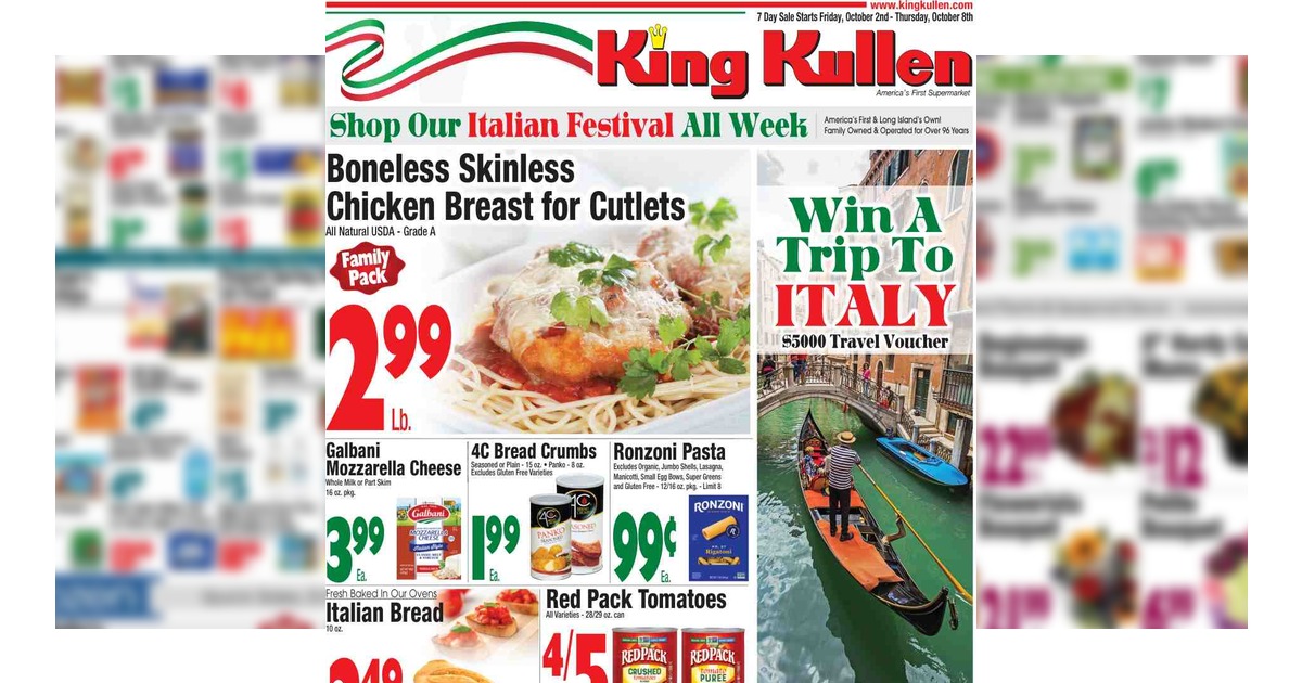 King Kullen Weekly Circular (10/2/26– 10/8/26) Ad Preview