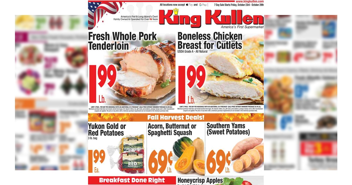 King Kullen Weekly Circular (10/23/26– 10/29/26) Ad Preview