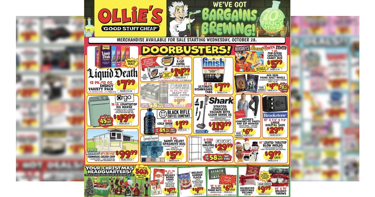 Ollie’s Weekly Ad (10/28/26 - 11/4/26) Preview!