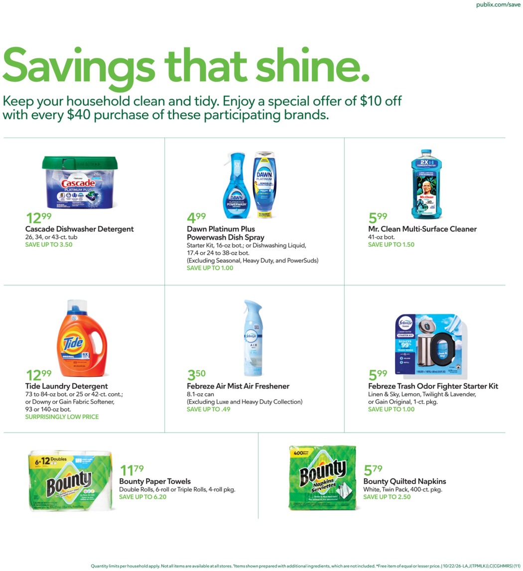 Publix weekly ad preview