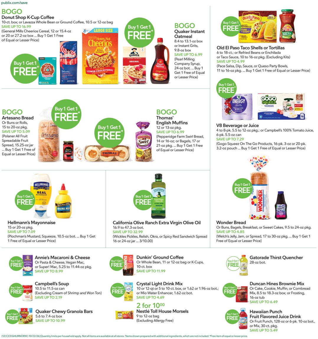 Publix weekly ad preview