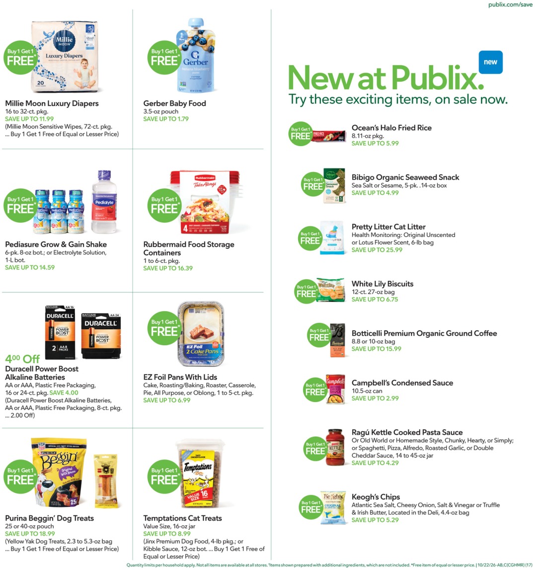Publix weekly ad preview