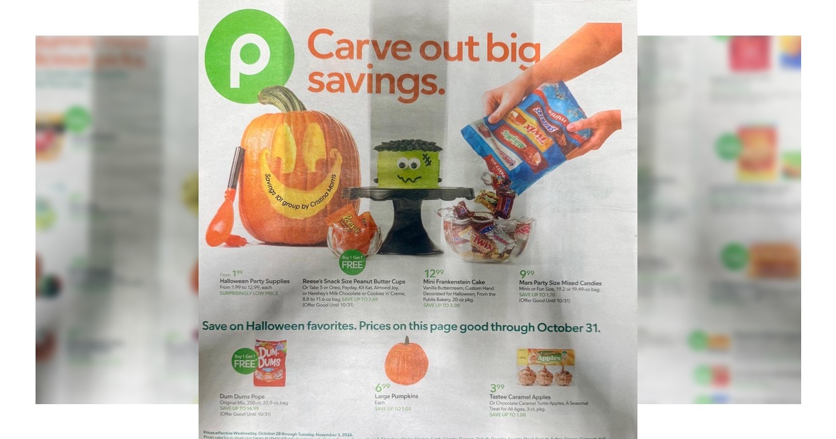 Publix Weekly Ad (10/28/26 - 11/3/26) Sneak Peek Preview