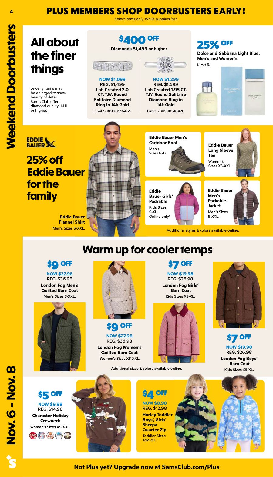 Sam's Club November 2026 Instant Savings