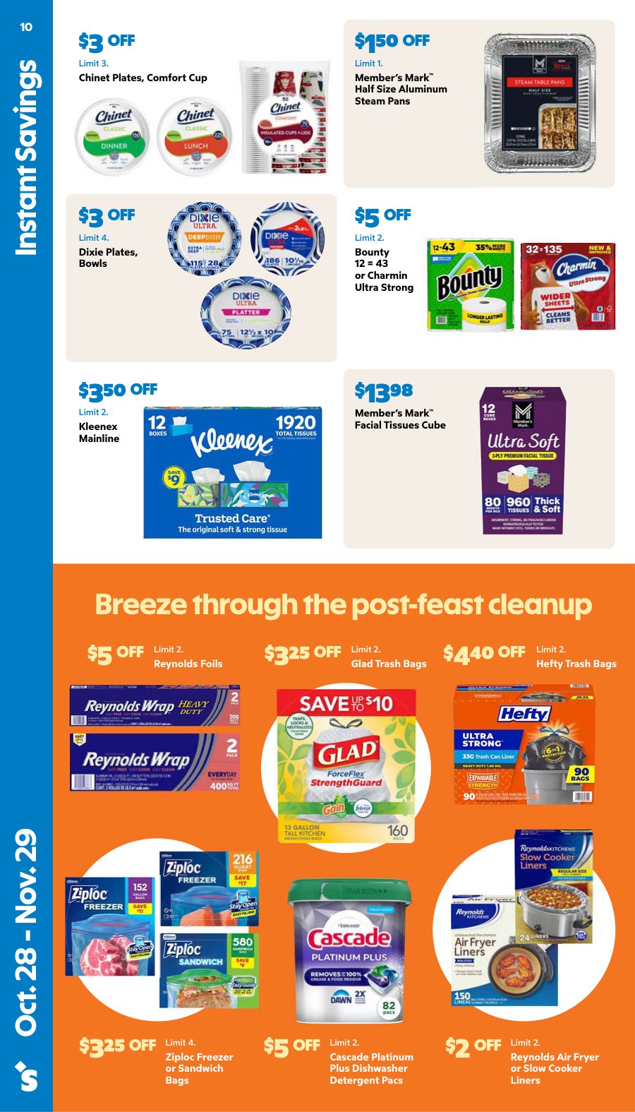 Sam's Club November 2026 Instant Savings