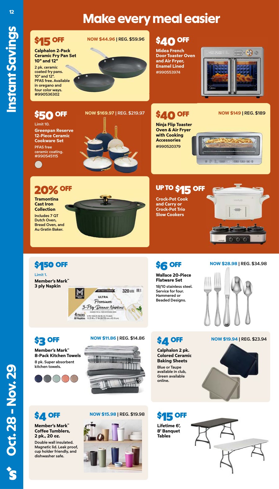 Sam's Club November 2026 Instant Savings