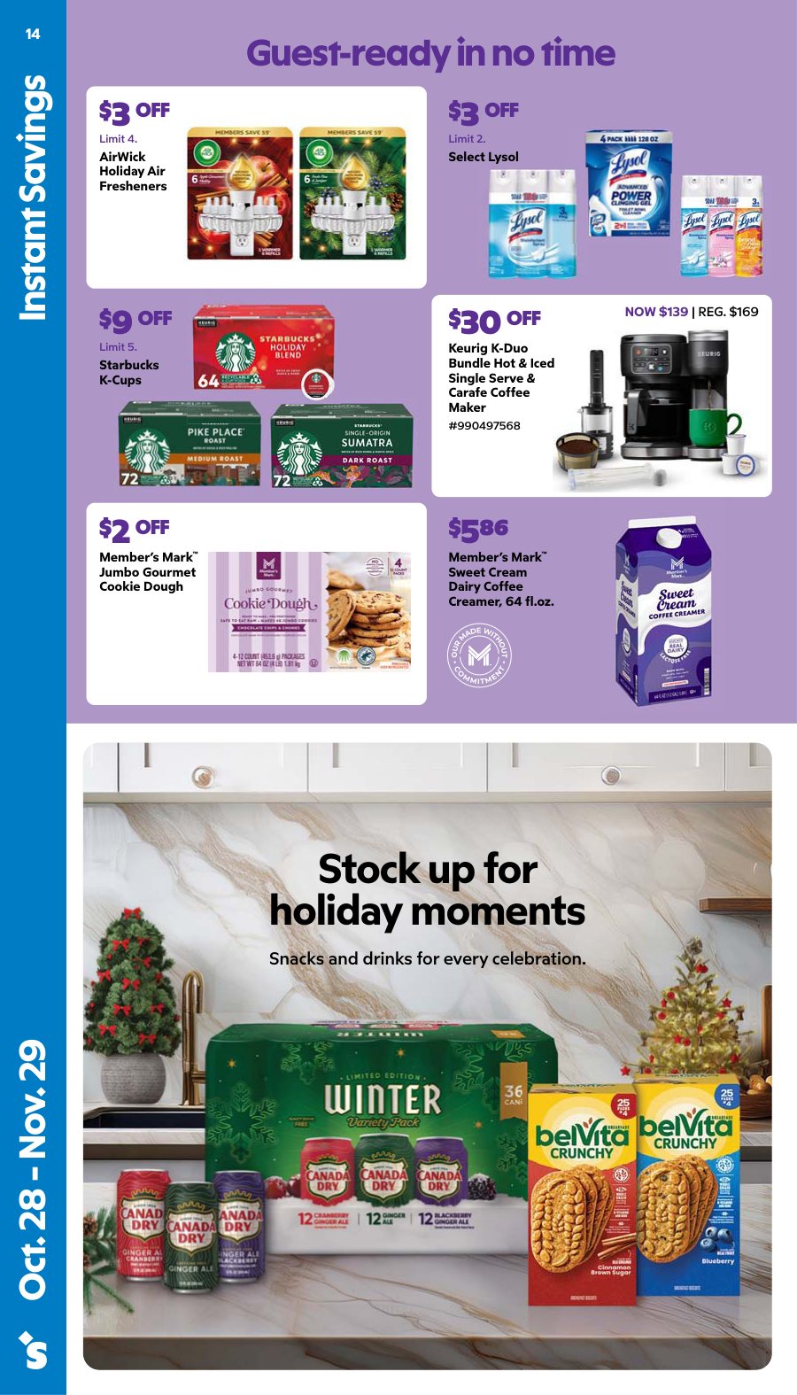 Sam's Club November 2026 Instant Savings