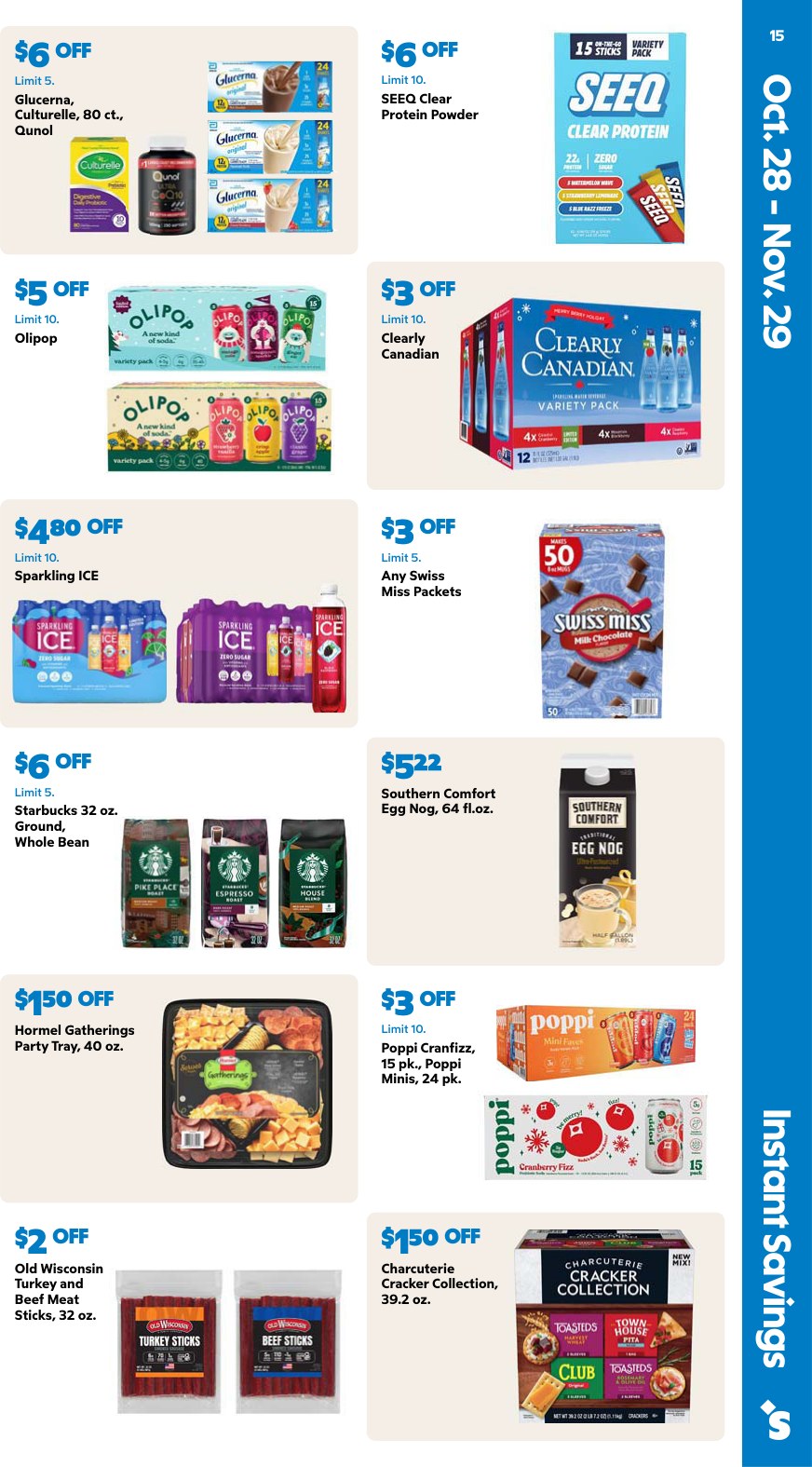 Sam's Club November 2026 Instant Savings