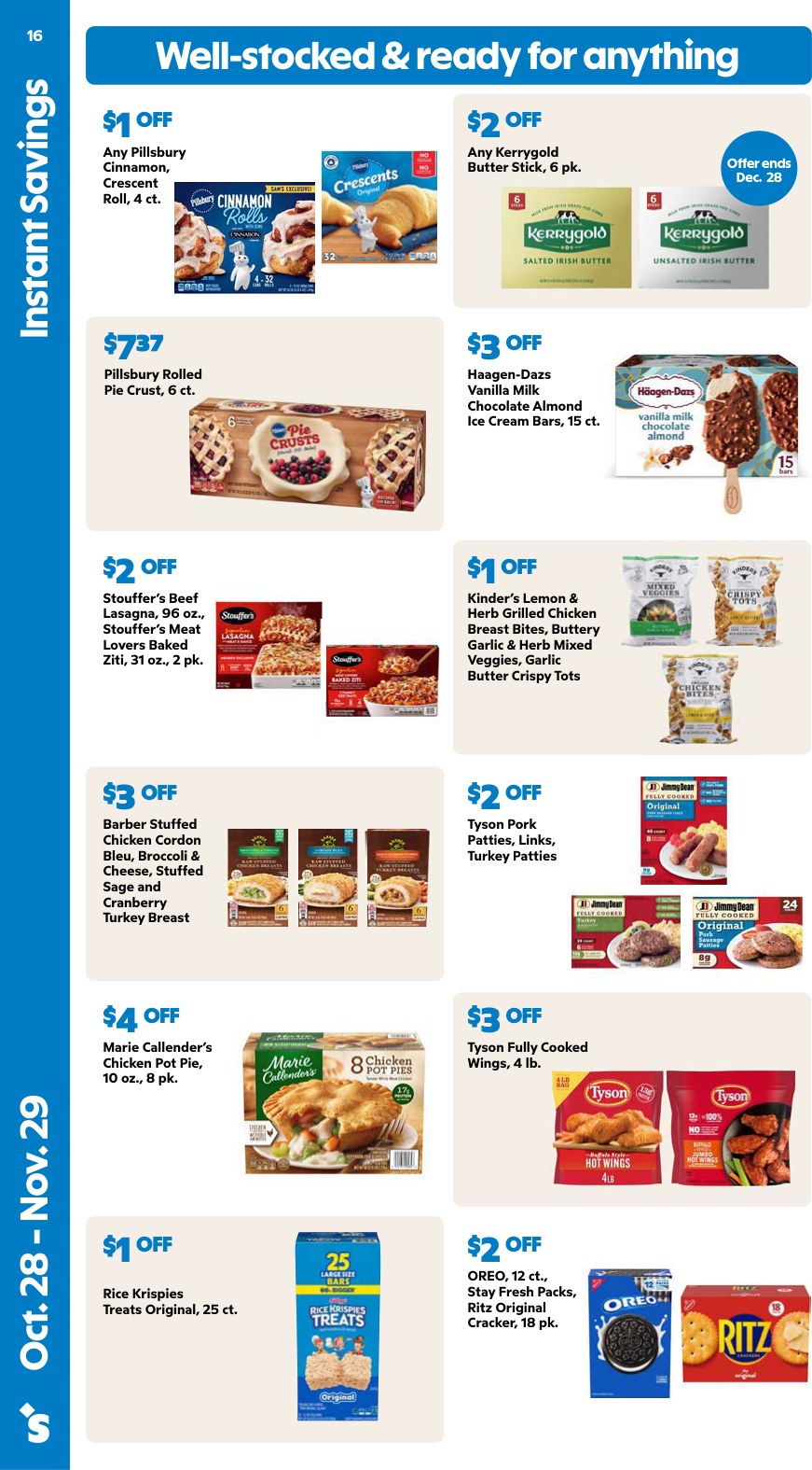 Sam's Club November 2026 Instant Savings