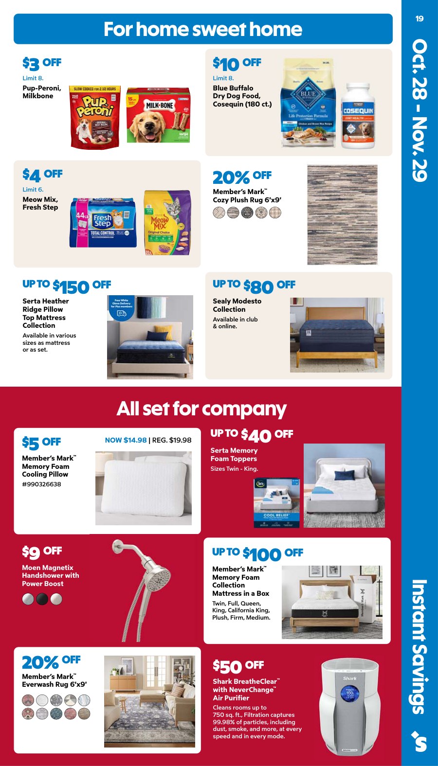 Sam's Club November 2026 Instant Savings