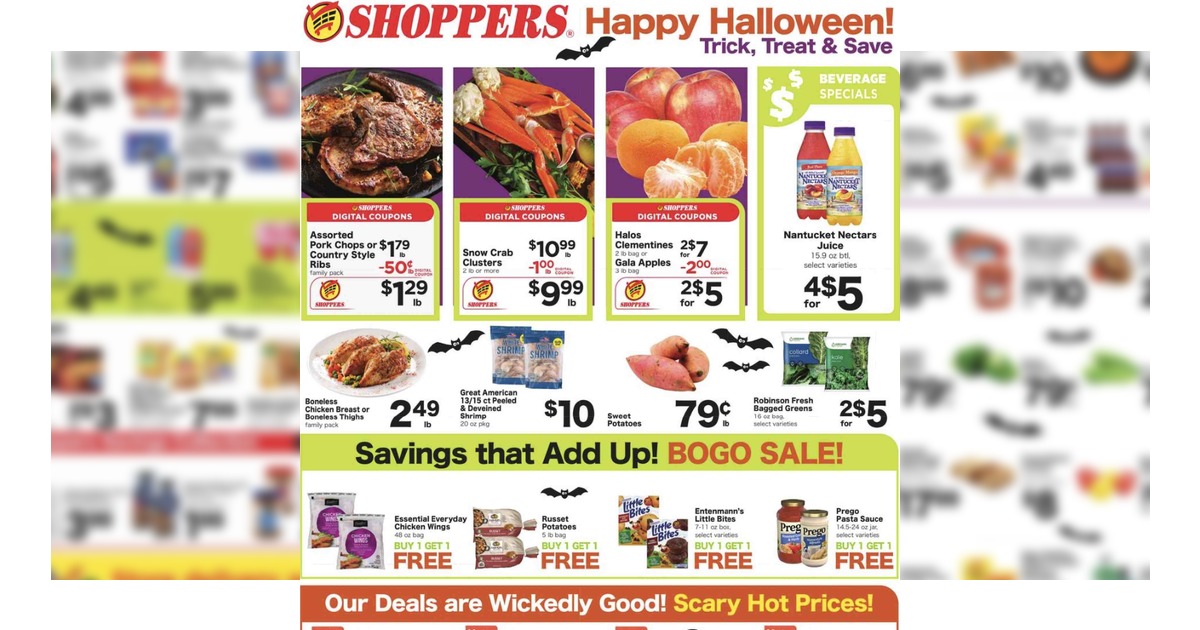 Shoppers Weekly Ad (10/29/26 - 11/4/26) Preview!
