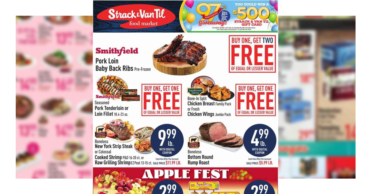 Strack and Van Til Ad (10/14/26 – 10/20/26) Weekly Preview!