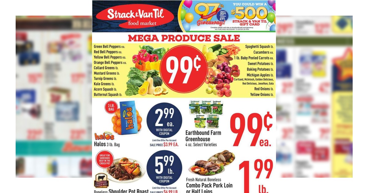 Strack and Van Til Ad (10/21/26 – 10/27/26) Weekly Preview!