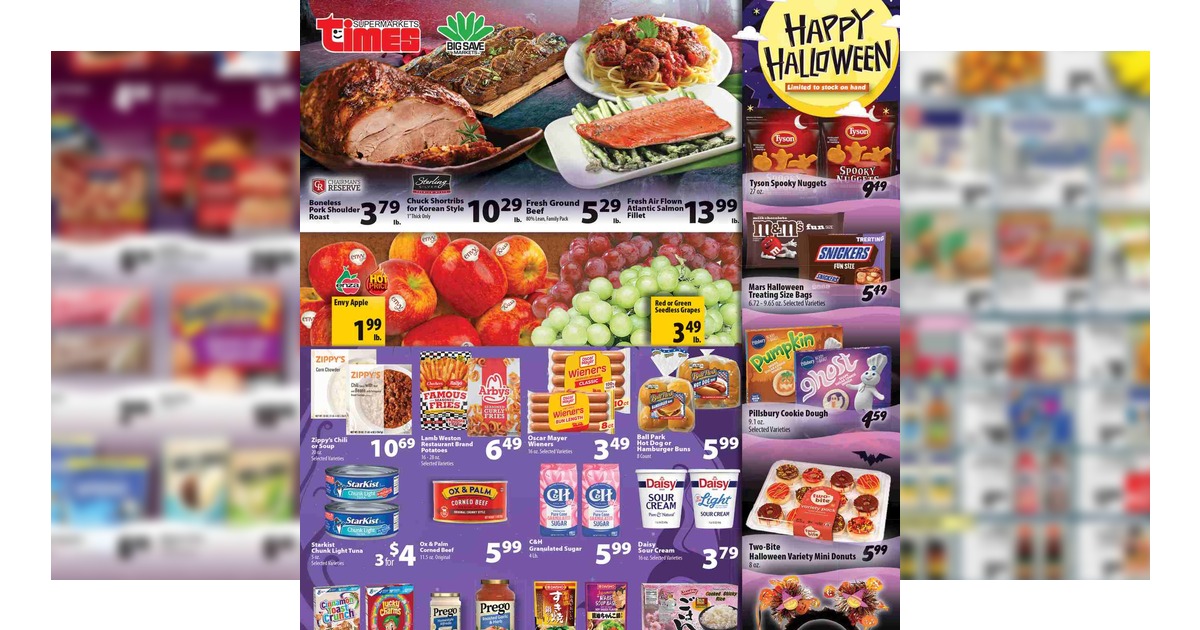 Times Supermarkets Weekly Ad (10/21/26 – 10/27/26) Early Preview