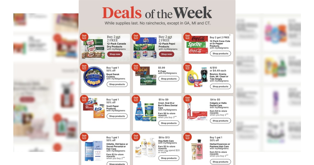 Walgreens Weekly Ad (11/1/26 - 11/7/26) Preview!