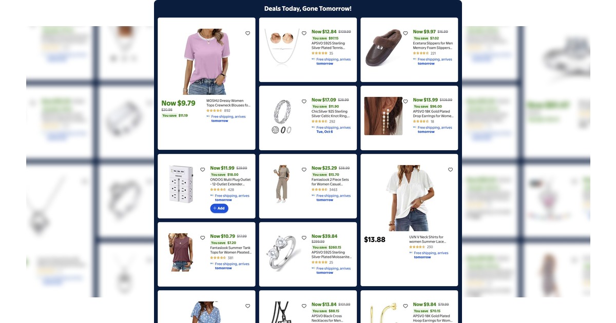Walmart Weekly Ad (10/4/26) 1 Day Flash Deals