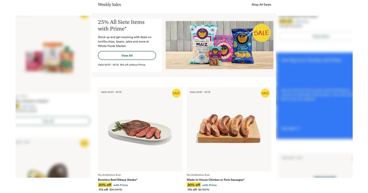 Whole Foods Ad (10/7/26 – 10/13/26) Early Weekly Ad Preview